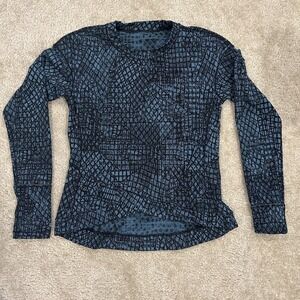 Lululemon Close To Crossing Longsleeve Shirt Womens‎ Medium Preowned